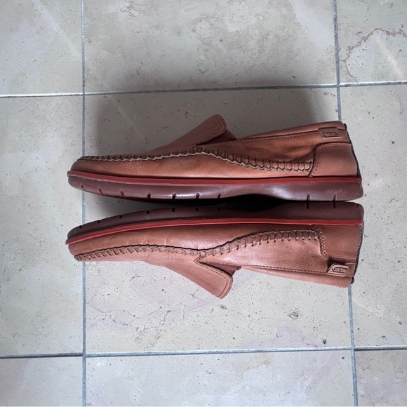 Pikolino's Men's Slip on Loafers Size EU40 (approx 7.5 US) Leather Tan Old Money - Picture 9 of 12